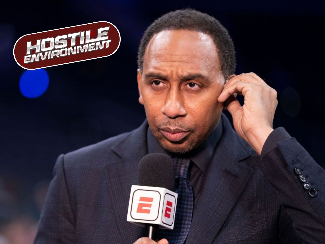 President Trump Backs Stephen A. - Photo by Mitchell Leff, Getty Images