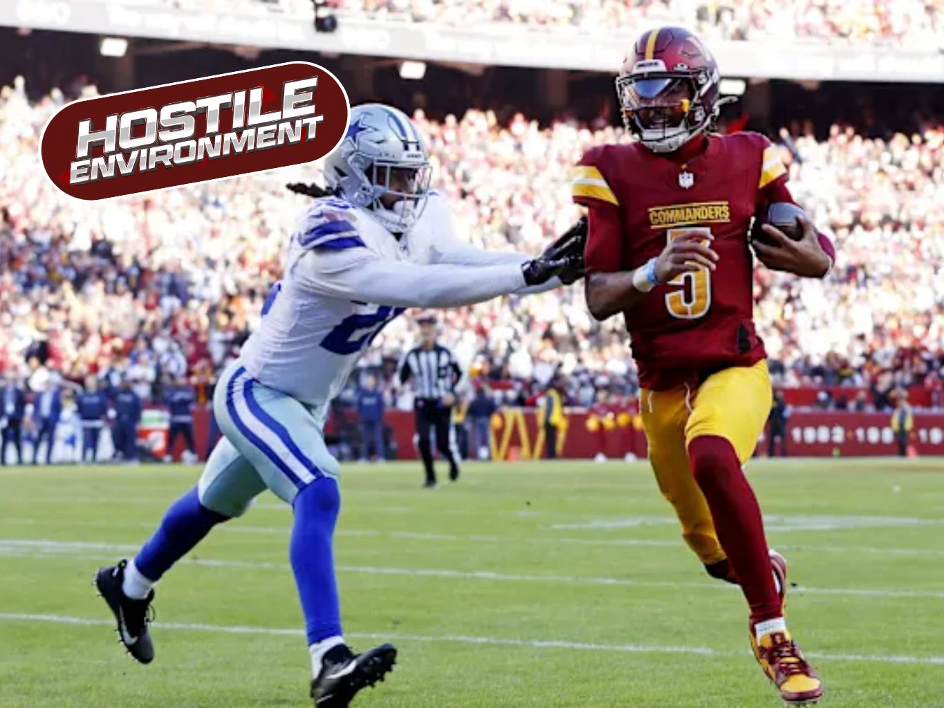 Commanders climb NFC East rankings - Photo by Peter Casey/ Imagn Images