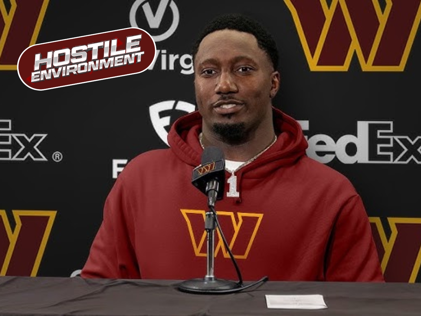 The Commanders take a chance on Deebo Samuel - Photo from Washington Commanders YouTube channel