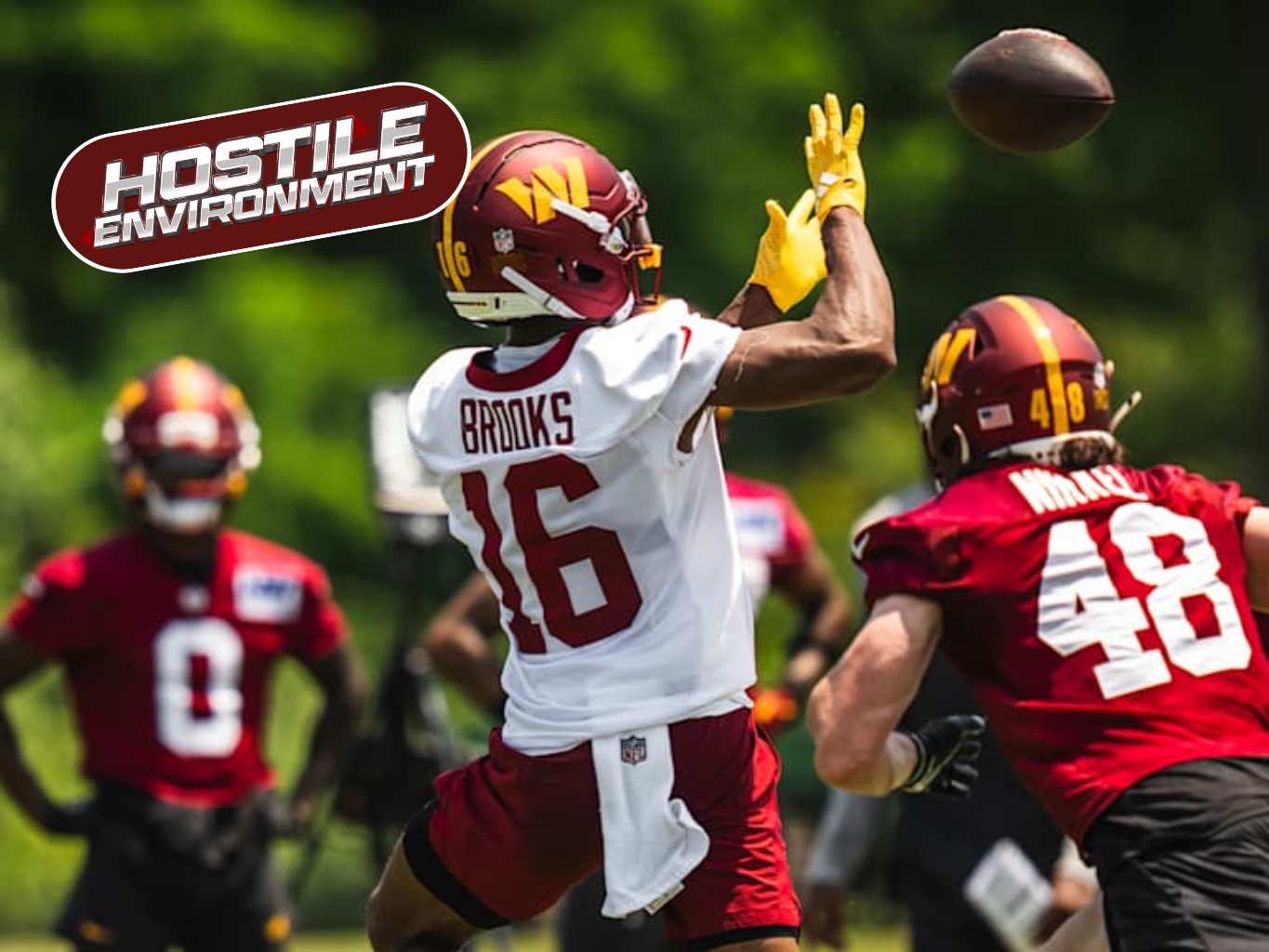 Ja'Corey Brooks - Photo via Washington Commanders